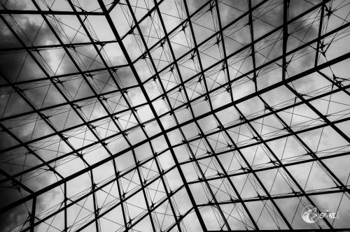 Louvre Pyramid inside