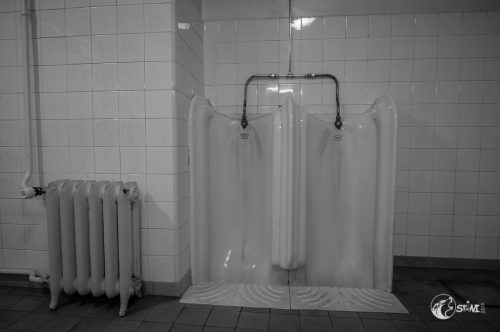 Urinal im Museum Bergen / Norwegen
